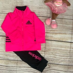EUC Adidas Tracksuit Size 3-6M
